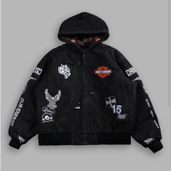 DARC SPORT x HARLEY DAVIDSON BROTHERHOOD UNISEX BOMBER JACKET NWT